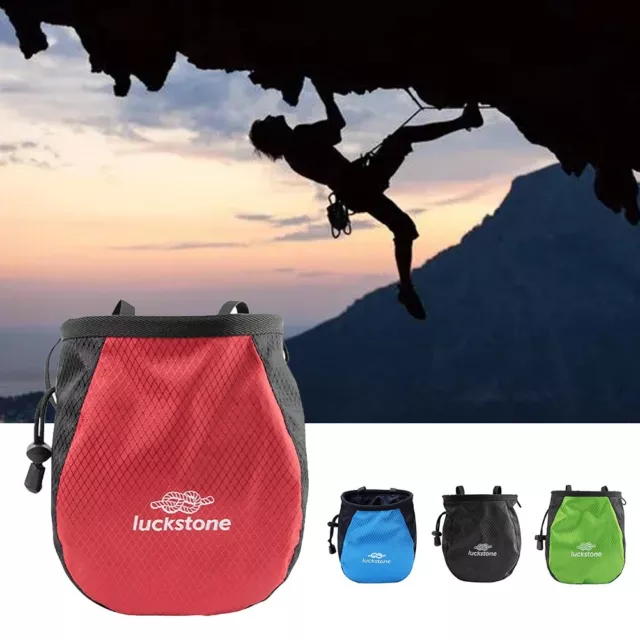Reliable Magnesium Powder Bag with Adjustable Belt for Outdoor Adventures