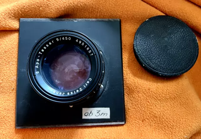 Carl Zeiss Jena 9CM 450MM 450/9 ZEISS APO TESSAR lens - Classic-Camera-STORE DD