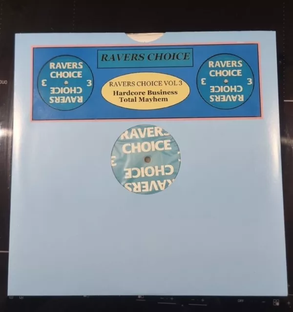 Ravers Choice 3 12" Happy Hardcore/Breakbeat  1994 TRC 003 Vibes & Wishdokta