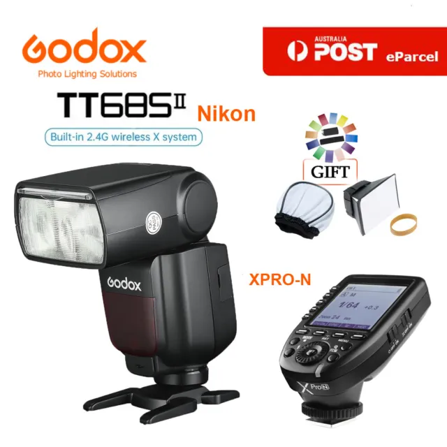AU Godox TT685IIN TTL 2.4G Wirelss Camera Flash Speedlight with XPRO-N Trigger