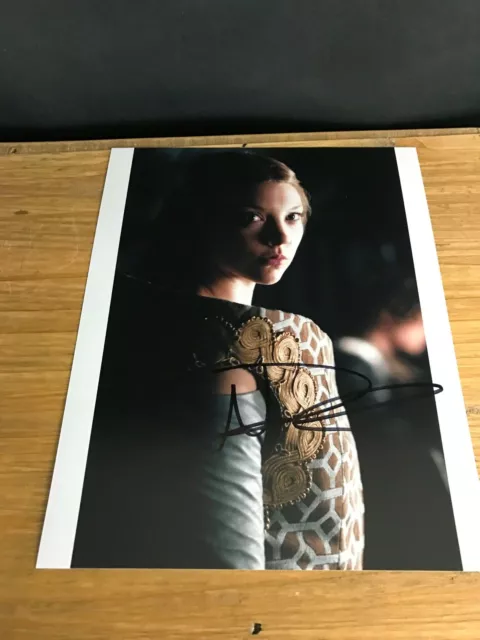 GAME OF THRONES NATALIE DORMER SIGNED 8X10 COLOR PHOTO CELEBRITY SLEUTH Margaery