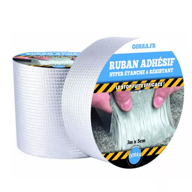 Ruban adhésif étanche extrêmement collant & résistant - Dimension 3m x 5cm