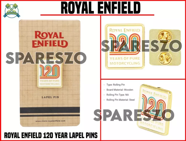 Royal Enfield 120 Anno Bavero Pins