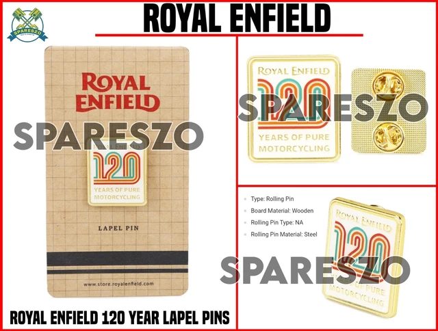 Royal Enfield 120 Anno Bavero Pins