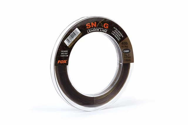 Fox Snag Leader - alle Größen - Trans Khaki Adaptive Camouflage - Karpfenangeln NEU