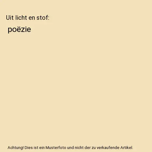 Uit licht en stof: poëzie, Cobie Verheij-De Peuter