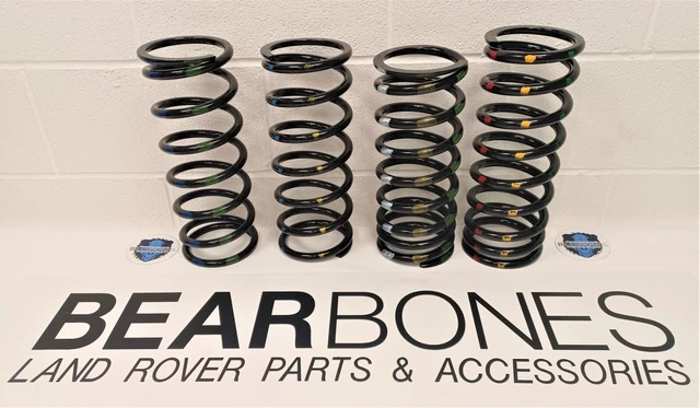 LAND ROVER DEFENDER 90 - Front & Rear Heavy Duty Suspension Springs ...