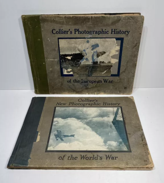 Collier's Photographic History of the European War 1916 & World's War 1919 WW I