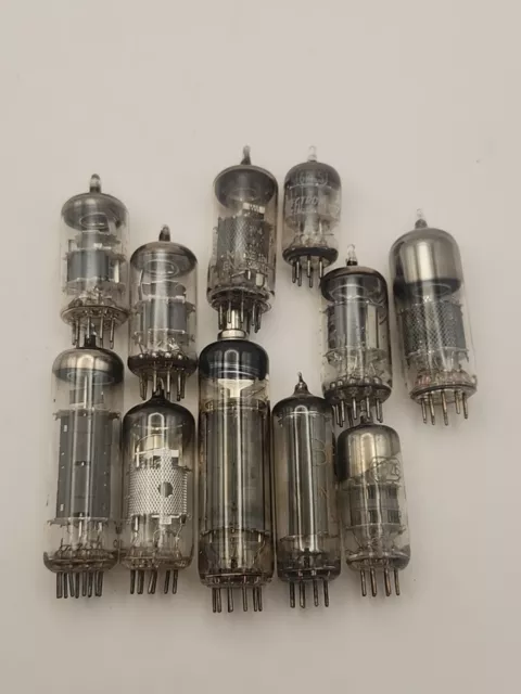 Collection of Vintage Radio/Audio/TV Vacuum Tubes Valves Job Lot #2 3