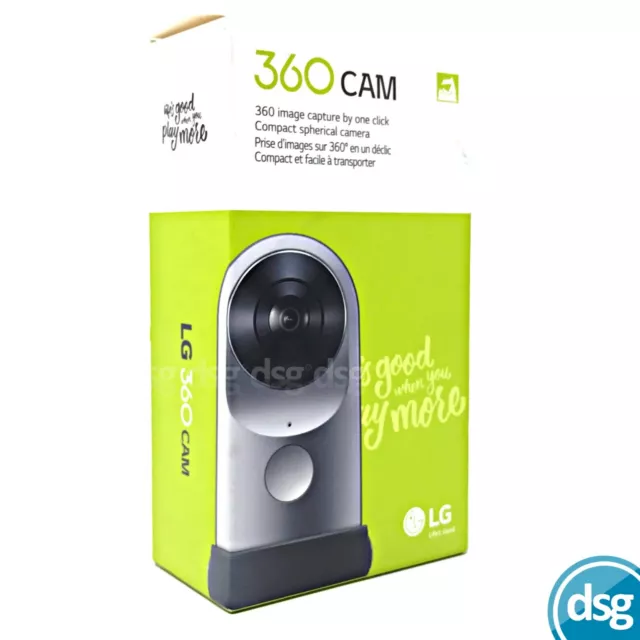 LG 360 CAM Spherical Camera wide angle 13MP Photos 2K Video LGR105 Original