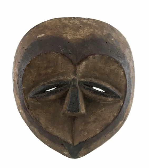 Mask Passport Lega Lukwakongo Bwami Congo DRC Tribale Art African 16992