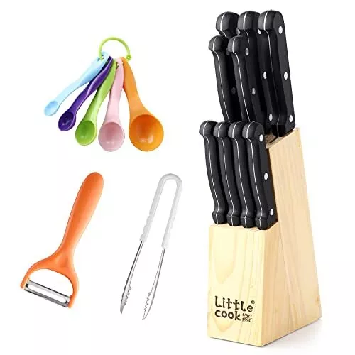 Juego De Cuchillos Para Cocina 9 Piezas Profesional Acero Inoxidable Chef