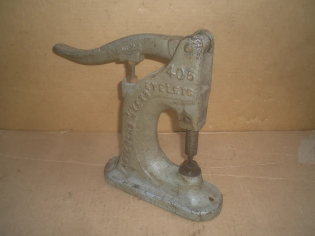 Vintage Stimpson 405 Rivet Grommet Eyelets Machine
