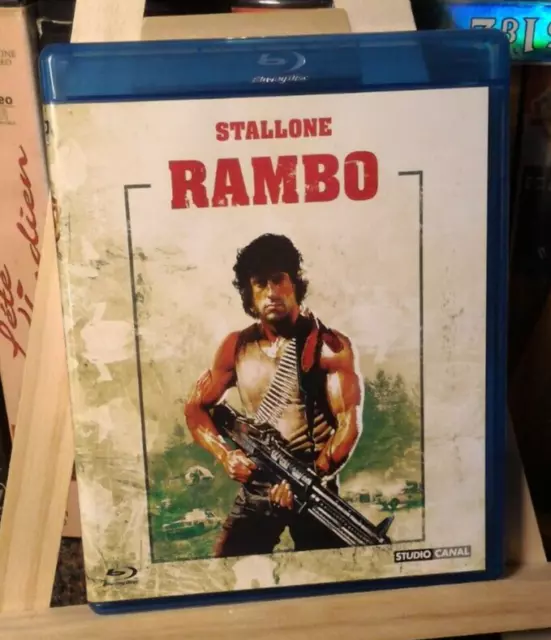 RAMBO (1982) - Sylvester STALLONE - Blu-Ray  OCCASION