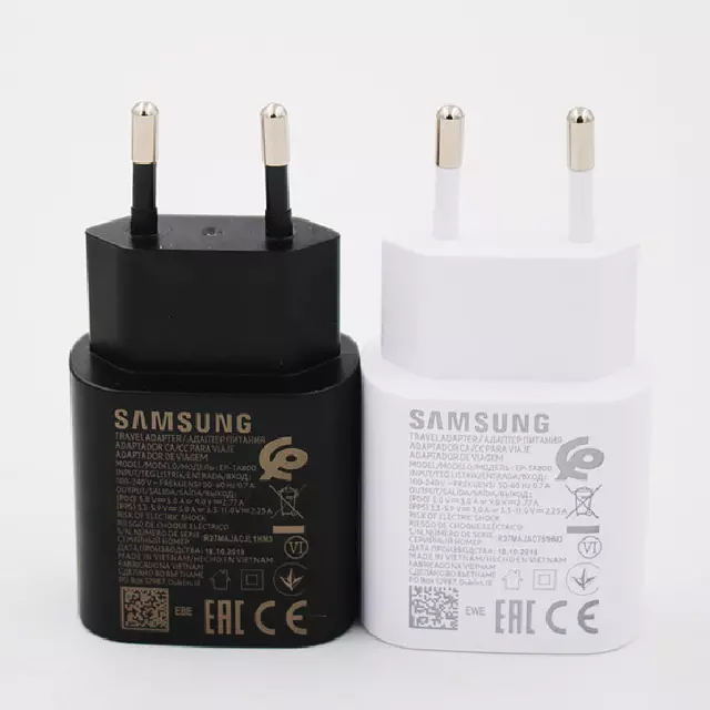 Genuine 25W Schnell Ladegerät passt für Samsung Galaxy S22 S23 USB C Ladekabel 2