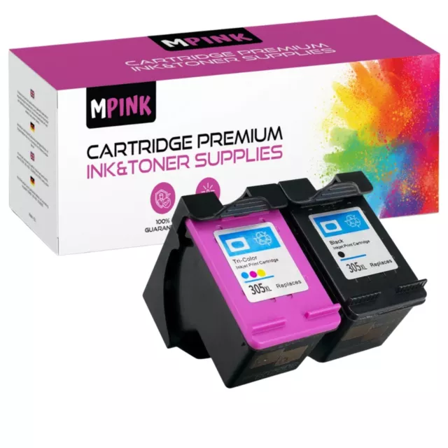 Cartucce per HP 305 XL DeskJet 2700 4100 Envy Series 6020 6030 6420 6430