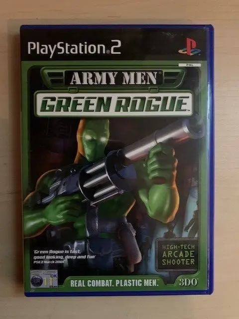Sony PlayStation 2 Army Men Verde Rogue PS2 PAL