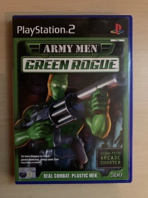 Sony PlayStation 2 Army Men Verde Rogue PS2 PAL