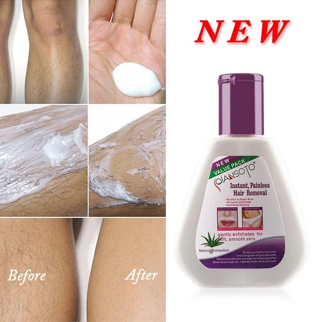Inibitore della crescita aloe estrazione naturale crema depilatoria indolore