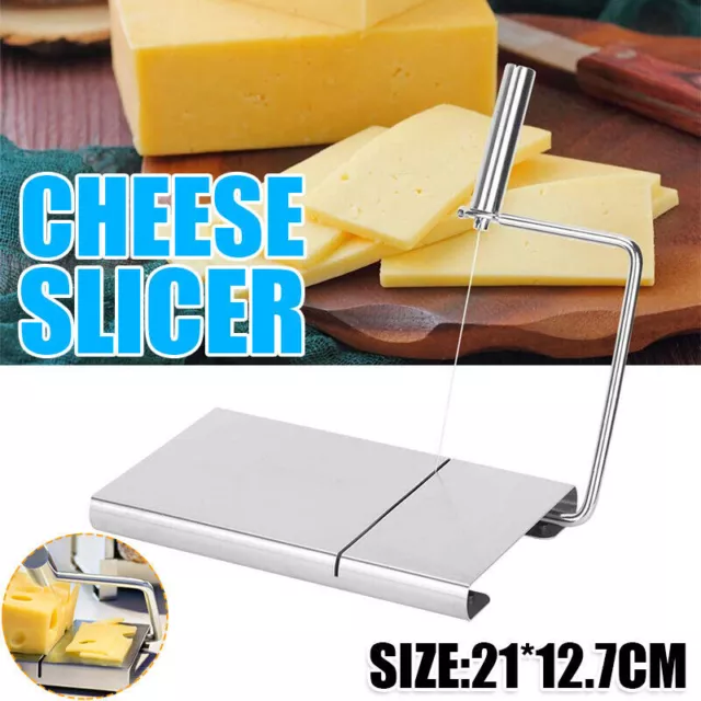 Cheese Slicer Blade Wire Cutter Cake Board Butter Slicer Tool Stainless Steel AU