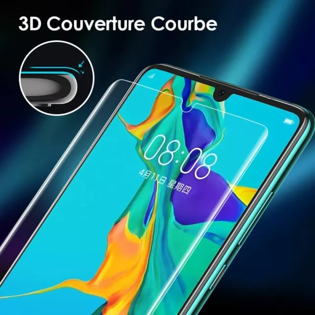 Pour Huawei P30 PRO - Pack Etui arrière Coque Housse / verre trempé 2