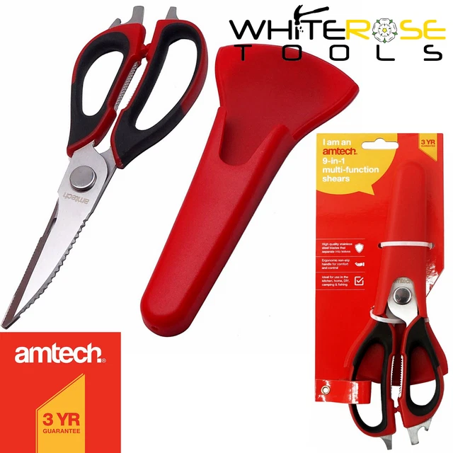 Amtech Cessate multifunzione cucina casa fai da te pesca 9-IN-1 9" 230 mm