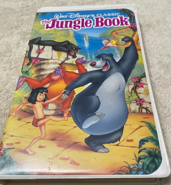 The Jungle Book Walt Disney Classic Black Diamond Version Vhs Picclick