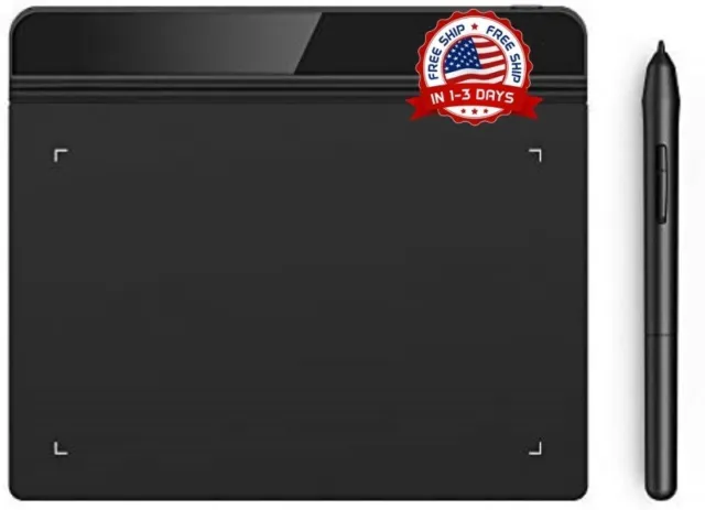 tableta de dibujo digital con lapiz para pantalla tactil 6x4 digitalizadora USA