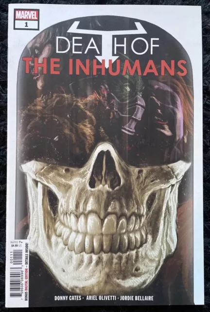 Death of the Inhumans #1-5 COMPLETE SET - 2018 Marvel - Kaare Andrews Covers 2