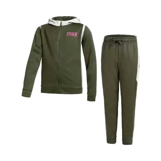 Tuta bambino nuova con etichette Nike Sportswear tessuta vecchia XS ragazze 2 pz DD8567 327