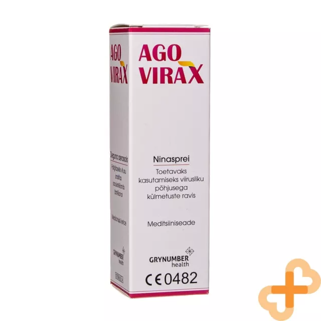 Agovirax Nasal Spray 20ml Tratamiento Y Prevención De Respiratorio Infecciones 2