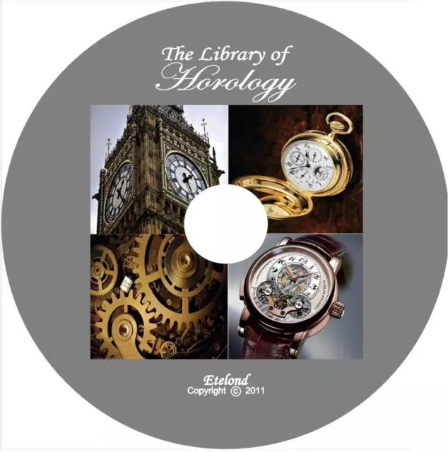 The Library of Horology:How to Make,Repair,Adjust,Clean Watches & Clocks / DVD