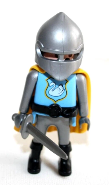 Playmobil 4689 Chevalier Du Cygne - Moyen-Âge, Char, Occasion Vintage