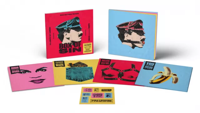 Various Artists Disco Discharge Presents Box of Sin (Vinyl) 12" Album Box Set 2