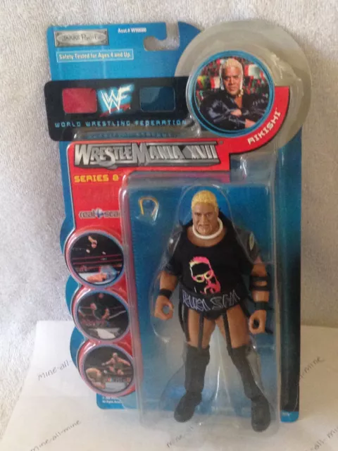 WWF WWE Titan Tron Series 8 Rikishi NEW Jakks 2000 Wrestlemania XVII