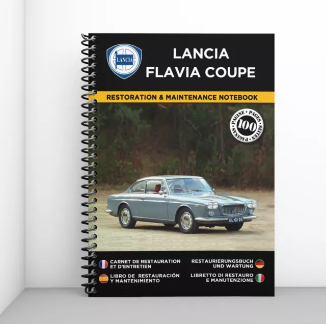 LANCIA FLAVIA COUPE : Restaurierungsbuch & Wartung - KOSTENLOS VERSAND