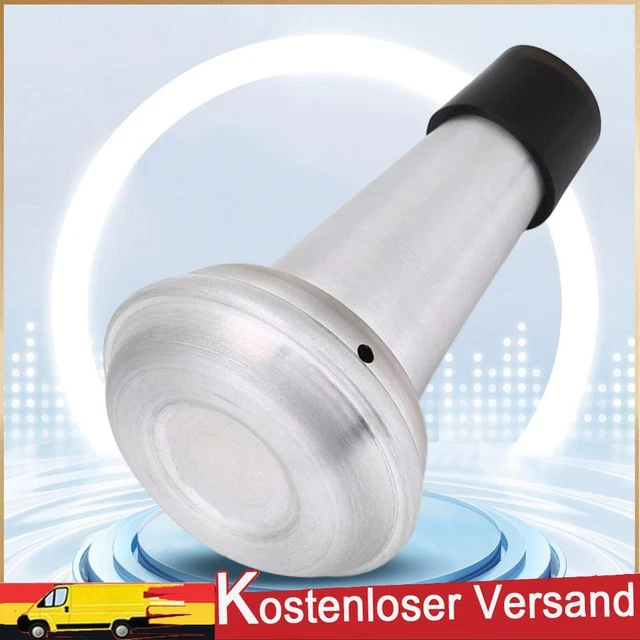 Trumpet Mute Rubber Aluminum Alloy Straight Practice Mute for Jazz and Classic