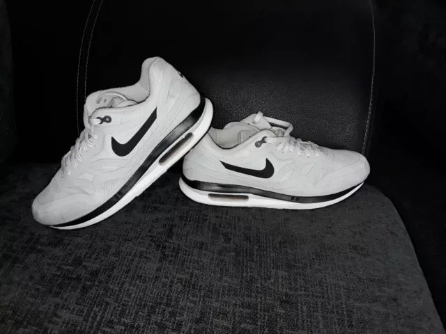 NIKE AIR MAX Lunar 1 WR Lunarlon 654470 004 Size UK6 Pure Platinum