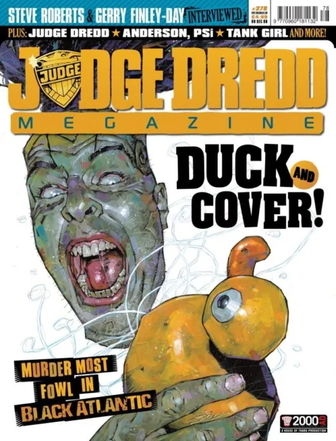 JUDGE DREDD: THE MEGAZINE - ISSUE 278 with SUPPLEMENT (2000AD) - EXCELLENT 2008