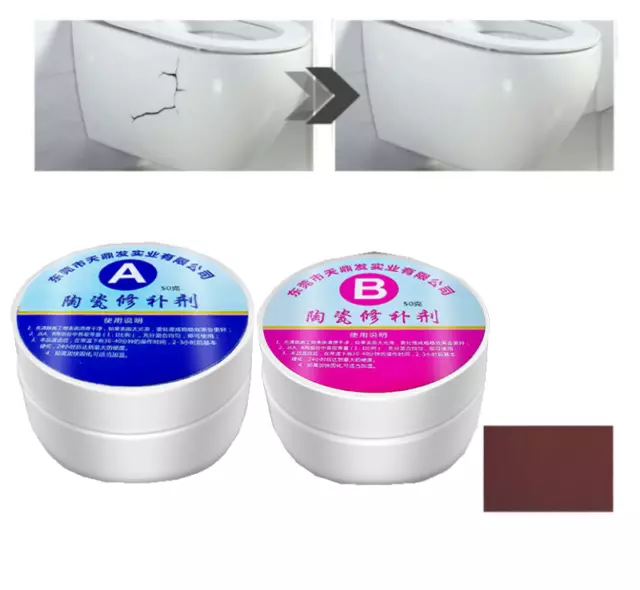 Magic Keramik Fliesen Reparatur Agent, Instant-Fix Keramik Reparatur Paste