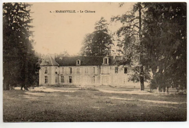 MARANVILLE  Haute Marne CPA 52 le chateau