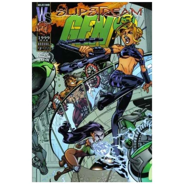 Gen 13 (1995 series) Annual #1999 in Near Mint condition. WildStorm comics [w}