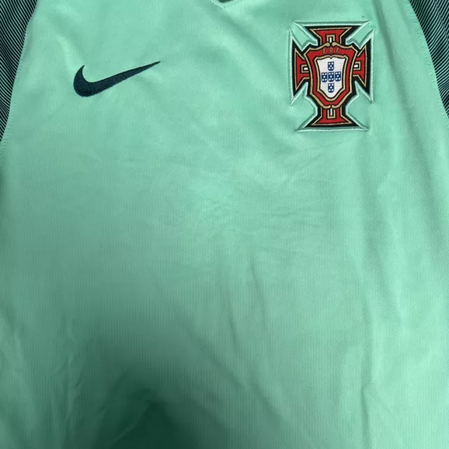 Rare Original Portugal 2016/2017/2018 Away Football Shirt Mens Small