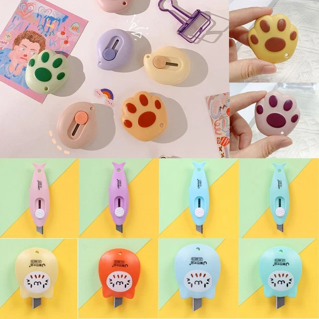 Tarjeta Cortar Patas de gato Cortador de papel Cortador de papel Abridor de cartas