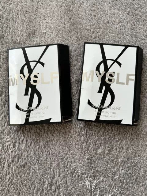 YSL Yves Saint Laurent Myslf Eau De Parfum 1.2ml x2 Spray Samples