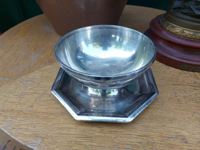 Salsera Gallia Christofle de Plata -chapado Plata Silber