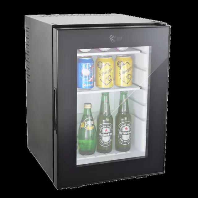 BUYBUY Mini frigo bar 40 Litri porta in vetro senza compressore silenzioso hotel