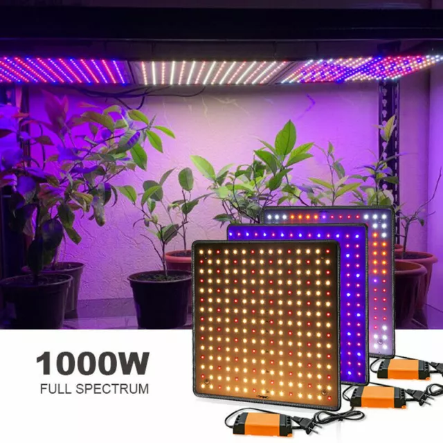 1000W 225 LED Grow Light Growing Lamp Full Spectrum for Indoor Plant Hydroponic