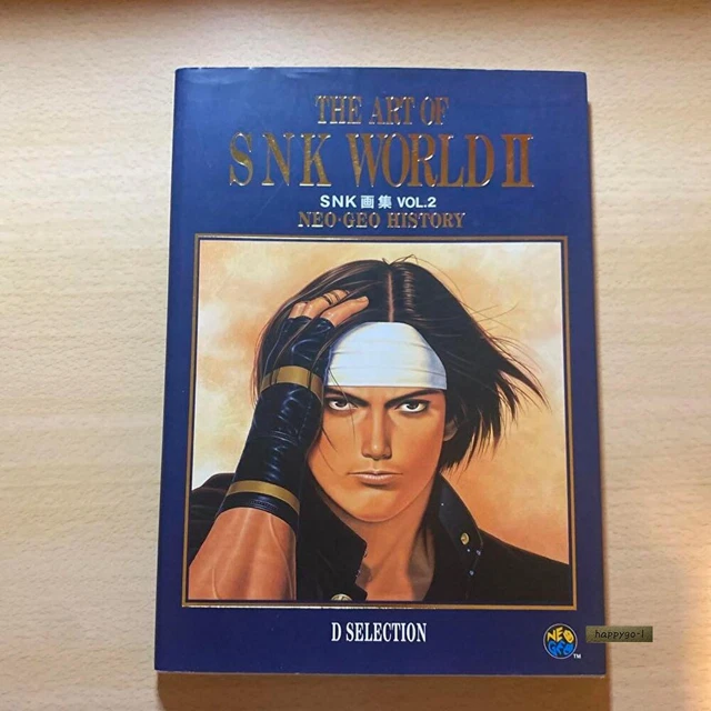 THE ART OF SNK World II Neo Geo History Art Book Japan KING