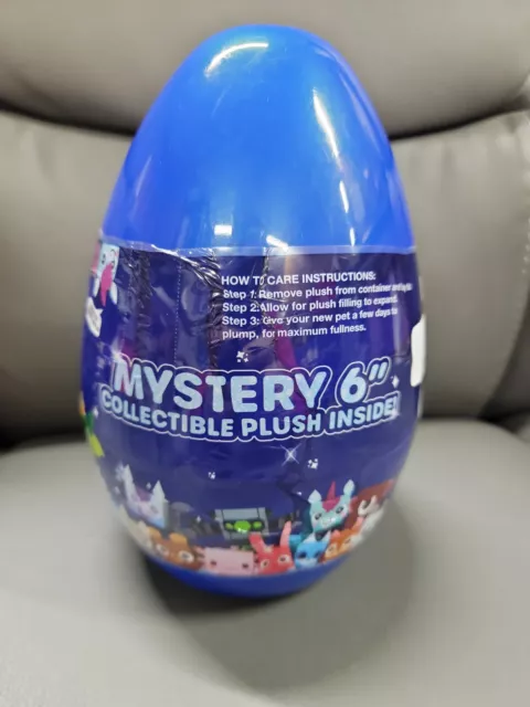 Pet Simulator X Blue 6 Inch Mystery Egg with Plush & DLC Code 2023 New